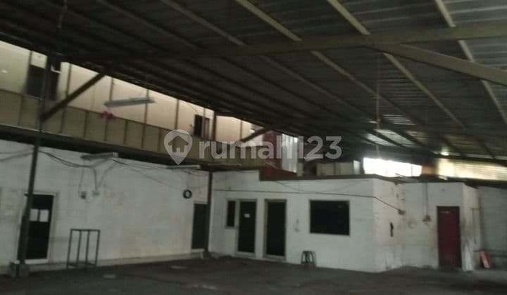 Dijual gudang 11/2 lantai, wilayah bisnis & perkantoran, akses tol kebon jeruk