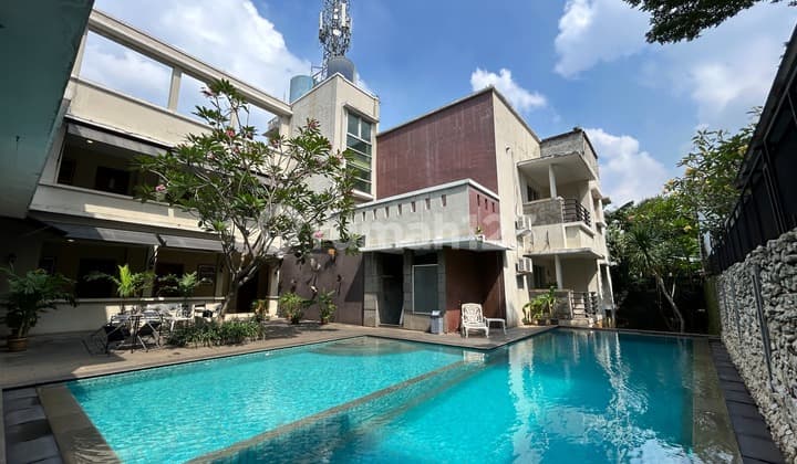 Hotel Aktif di Cipete Harga Dibawah NJOP | 2,5 Lantai + Basement, Resto