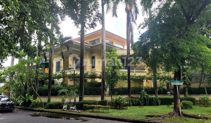 Price Reduced: Spacious Land Luxury House at Corner Position on Jalan Maleo Raya, Sector 9 Bintaro