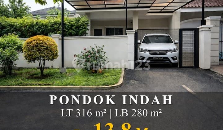 1 Floor House 3 Bedrooms Near Pondok Indah Mall