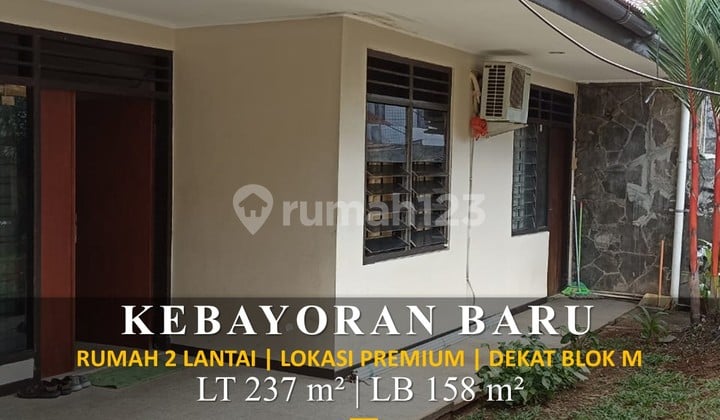 Rumah 1 Lantai di Jalan Benda Dekat Panglima Polim