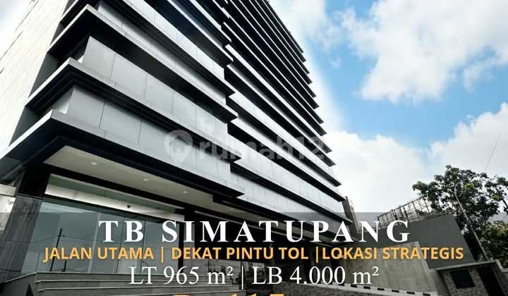 Gedung Baru 8 Lantai di Jalan Tb Simatupang