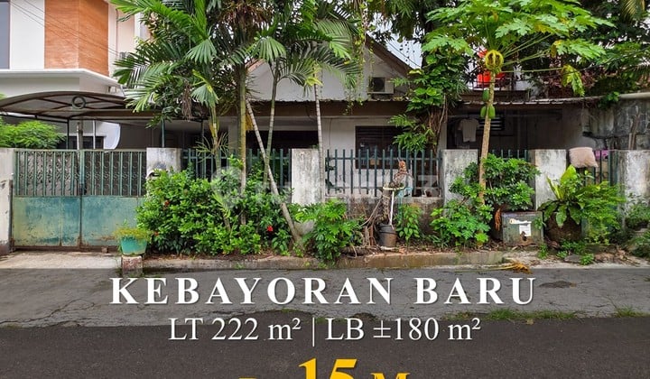 Rumah Lama One Gated Sistem Dekat MRT Blok M