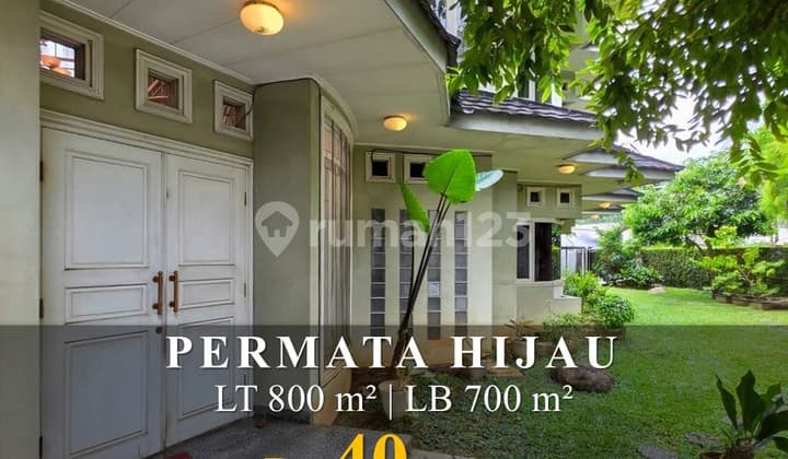 Rumah Hadap Timur di Permata Hijau Harga Nego Sampai Deal