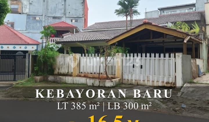 Rumah Lama Di Senopati Area Dekat Scbd Kebayoran Baru