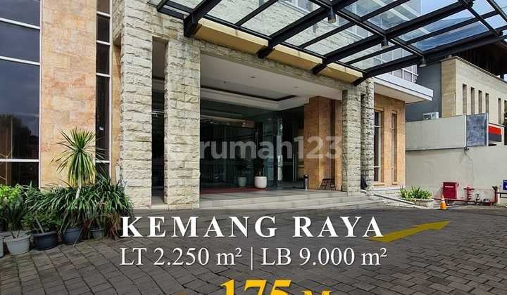 Gedung Perkantoran Dipinggir Jalan Raya Kemang Dijual
