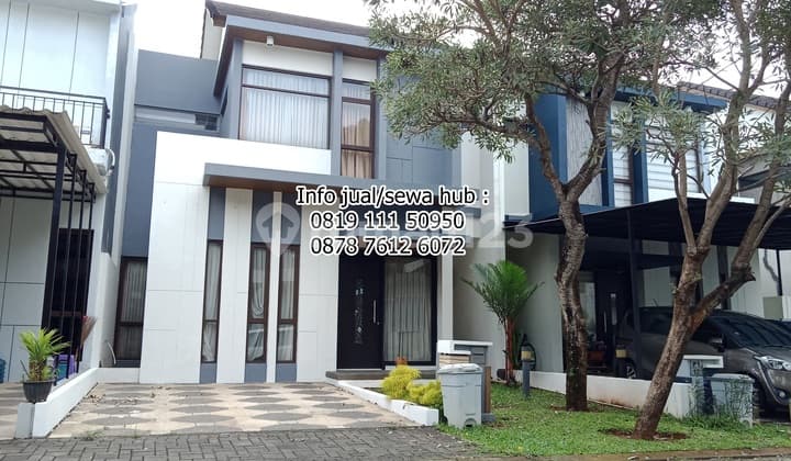 Dijual Cepat Rumah Foresta Foglio Bsd Dkt Univ Prasetiya Mulya Dan Nanyang