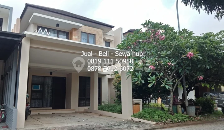 For Rent Furnished House 4+1 Bedrooms, 2 Floors, 180-200 m² Near Prasetya Mulya University and Foresta BSD