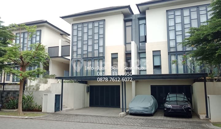 Dijual Rumah Nava Park Bsd Fullyfurnish Dkt Univ Prasetya Mulya Dan Nanyang School