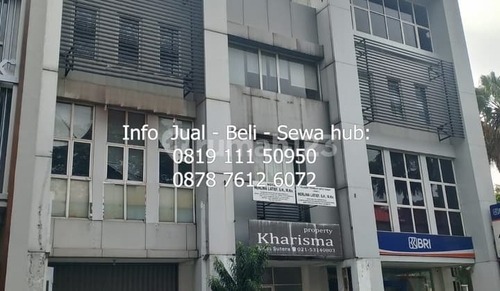 Ruko 3 Lantai 5x18 Hadap Jalan Raya di Alam Sutera - Lokasi Premium & Akses Tol
