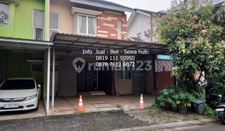 Disewa Rumah Furnish 3 Kt Lt Lb 128 90 m² Dekat Stella Maris School dan Stasiun KRL Rawa Buntu