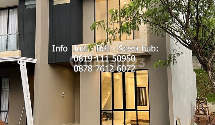 Dijual Rumah Cluster Azura Vanya Park BSD dekat Aeon Mall BSD dan Toll Jakarta Serpong