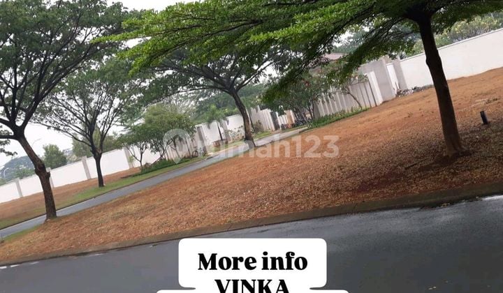 Kavling Bagus Hoek Lokasi Premium di Alam Sutera