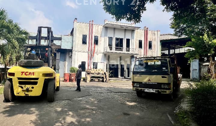Cheap Factory / Warehouse Jl Raya Serang Cibarusah Cikarang 5T Crane