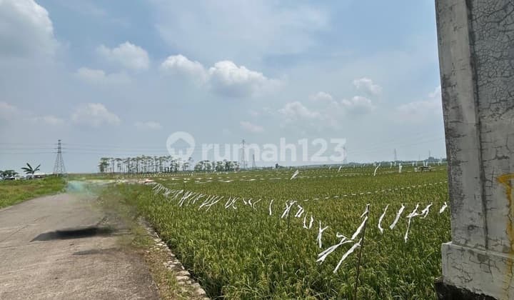 Tanah Bagus untuk Pabrik ,SHM di kawasan Industri Karawang Barat