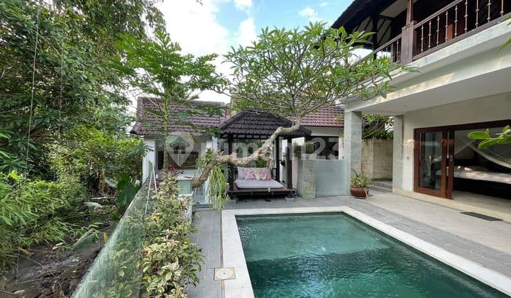 Joglo Villa Fully Renovated, River View and Bamboos Tree at the Backyard