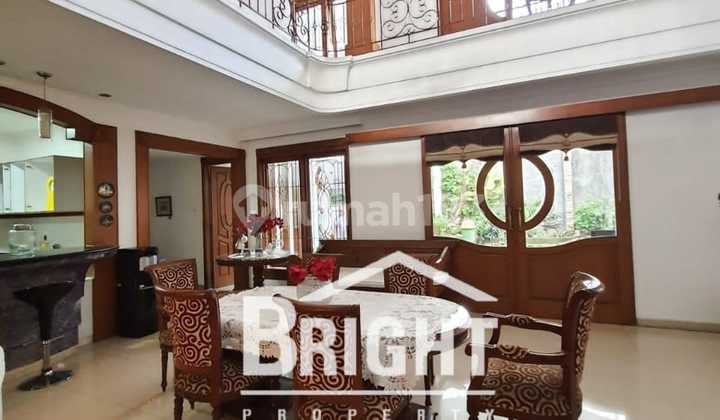 Bintaro Jaya 3 Mandar Jalan Lebar Strategis Jati Ceiling Tinggi Bagus