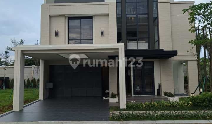 Dijual Rumah Mewah 3 Lantai Baru di Cluster Tresor Bsd, Tangerang