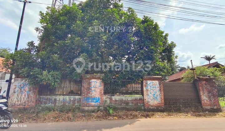 Tanah Utk Rumah Kebun, Akses Bagus, di Lalui Mobil 2 Arah, Jalan Aspal, di Kp. Cogreg Kec. Parung Kab. Bogor