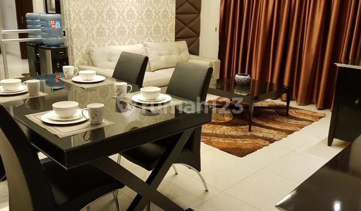 BEST UNIT! Dijual Apartment Denpasar Residence 2 BR Bagus Furnished