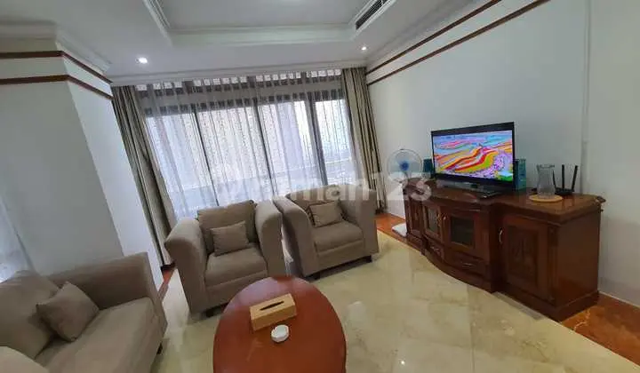 Dijual Cepat Harga Miring Apartment Somserset Grand Citra Kuningan 3 BR Bagus Furnished, Jakarta Selatan