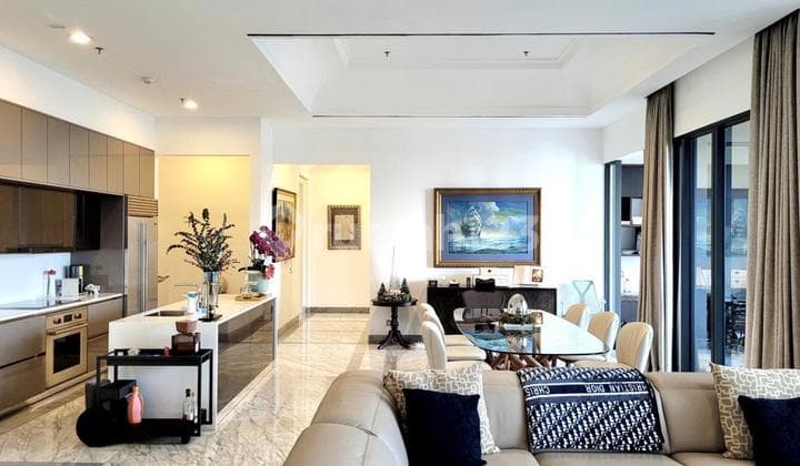 Apartement 3 BR The Langham Residence Bagus Mewah Exclusive