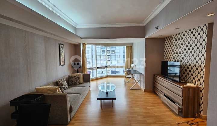 Disewakan Apartemen Taman Anggrek 2kt Furnish Renov High Floor