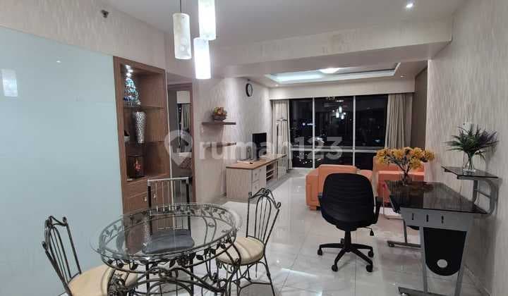 Disewakan Apartemen Taman Anggrek 2Kt Corner Renov Midfloor