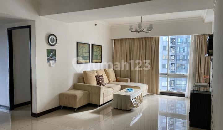 Dijual Apartment Taman Anggrek 2Kt Tipe Corner Furnish Midfloor