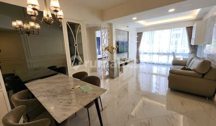 Disewakan Taman Anggrek Condo 2Kt Corner Reno Lowfloor Modern