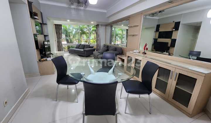 Disewakan Apartment Taman Anggrek Condo 2kt Renov Furnish Lowflo