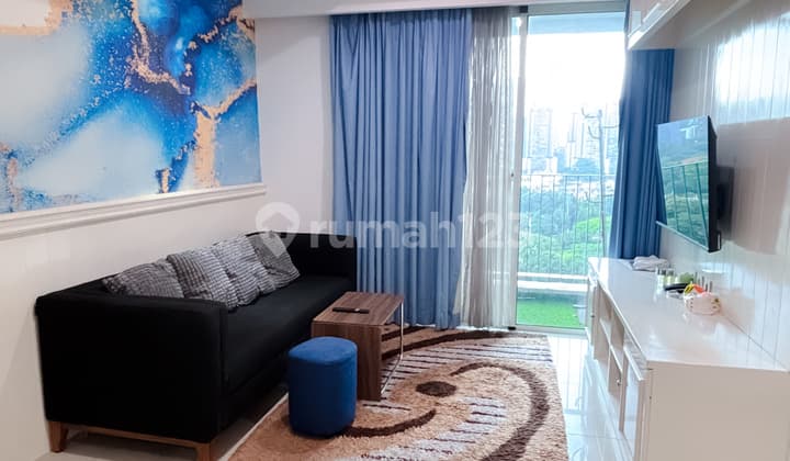 Apartemen, Casa Grande Residence 2 Kamar Tidur Jual Harga Miring Unit Bagus Connecting Mall Kota Kasablanka Siap Huni Deket Stasiun Kereta dan MRT