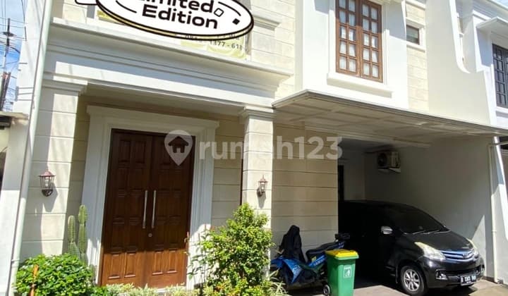 Dijual Cepat Rumah Cantik Semi Furnished Bambu Apus Jakarta Timur