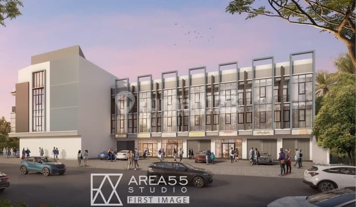 Dijual Ruko Baru Raya Wiyung Parkiran luas