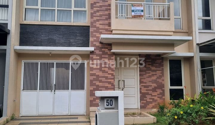 Disewa Rumah di Summarecon.serpong Clustwr Faraday