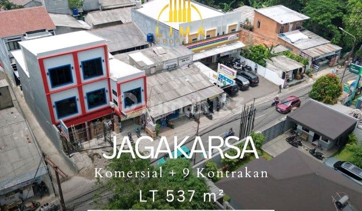 Turun Harga Komersial Jagakarsa Investasi dengan Potensi Passive Income Sewa Toko & Kontrakan