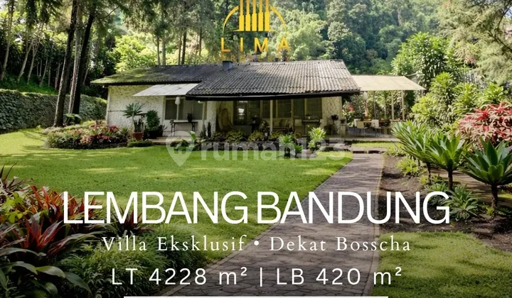 Villa Eksklusif Lembang View Alam Dekat Observatorium Bosscha