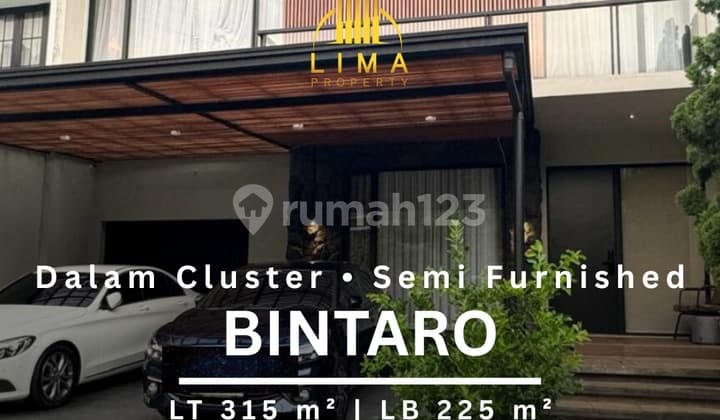 Rumah Premium Dalam Cluster Semi Furnished