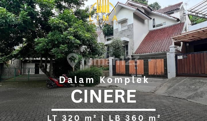 Rumah Cinere Dalam Komplek Lingkungan Tenang & Asri