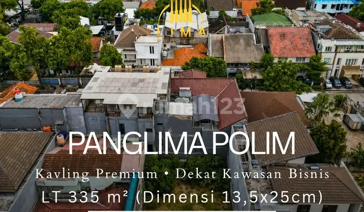 Commercial Land Panglima Polim Elite Kebayoran Baru