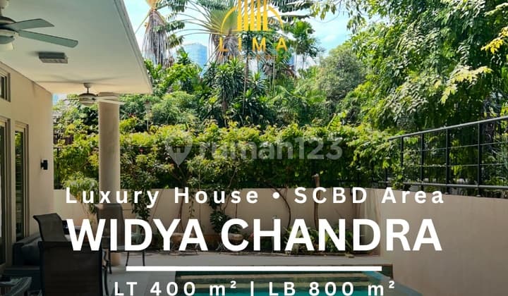 Rumah Mewah 4 Lantai, Rooftop View Skyline Scbd