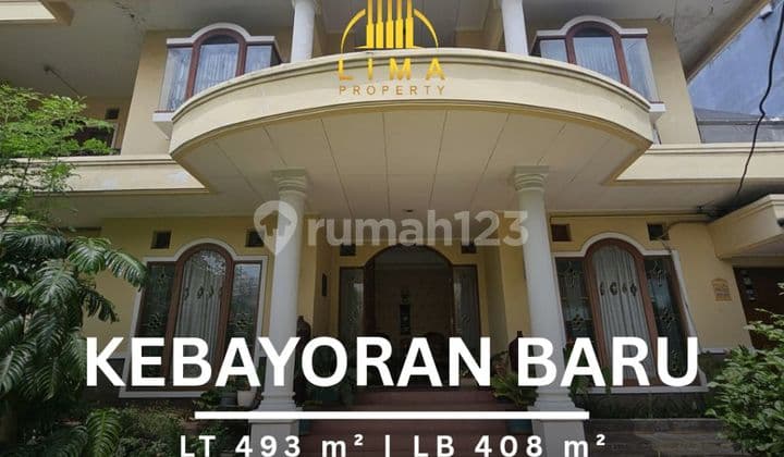 Rumah Kebayoran Baru Row Jalan Lebar Dekat Pim & Gandaria City