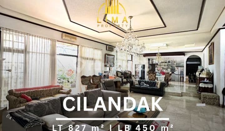 Rumah Cilandak Carport Luas Strategis Dekar Tb Simatupang