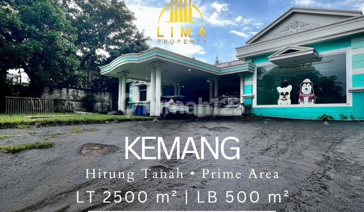 Rumah Hitung Tanah Kemangauoer Luas . Ideal untuk Rumah Hunian Eksklusif atau Townhouse