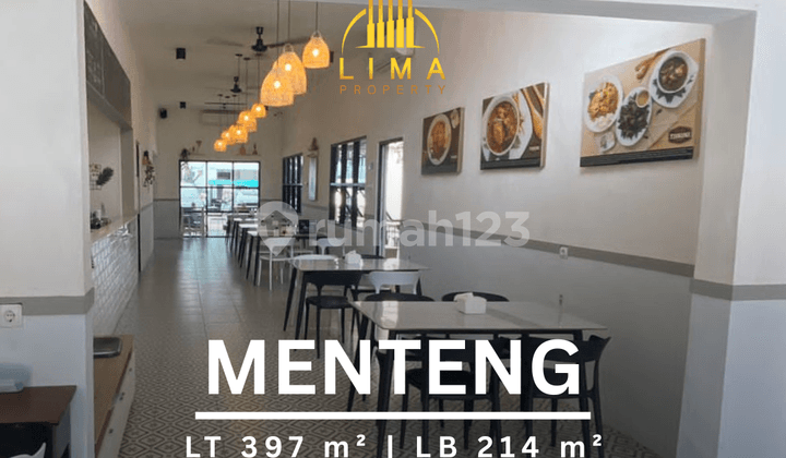 Rumah Komersial Di Bawah Pasaran Raden Saleh Menteng Lokasi Strategis
