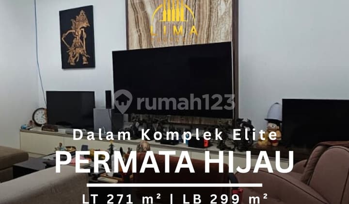 Termurah Rumah Dalam Komplek Elite Permata Hijau