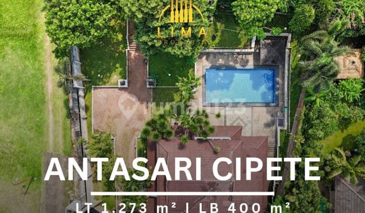 Rumah Komersial Nuansa Villa Dekat Kemang, Simatupang & Cipete