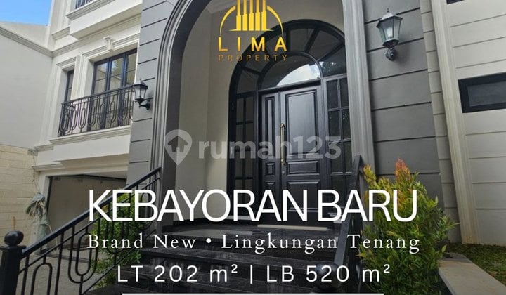 Kebayoran Baru House Exclusive Environment Wide Road Row