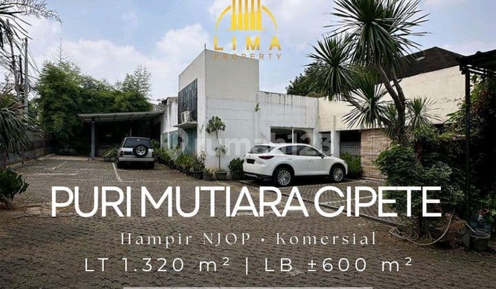 Rumah Kost Hampir NJOP Good Invest Puti Mutiara Cipete Ada 19 Kamar & Carport Luas