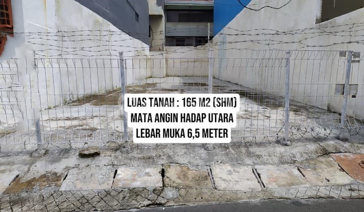 Jual cepat tanah di jl kartini jakarta pusat